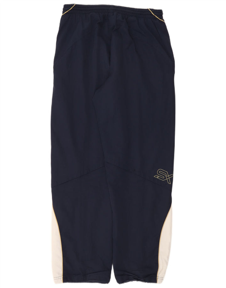 Umbro Herre træningsdragt Bukser Joggers Large Navy Blue Colourblock Polyester