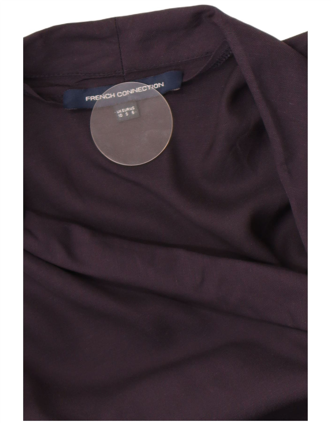 French Connection Dame slå-om-kjole UK 10 Small Purple