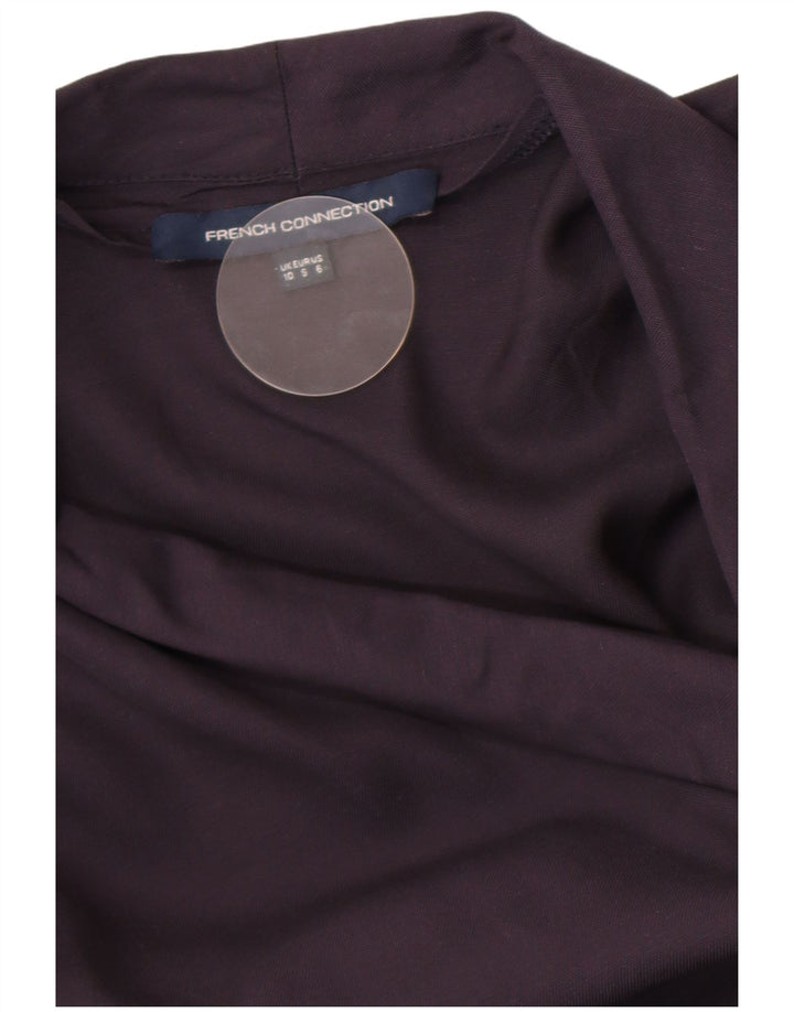 French Connection Dame slå-om-kjole UK 10 Small Purple