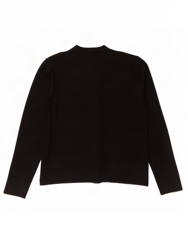 Marks & Spencer Womens Cardigan Sweater UK 18 XL Black Viscose