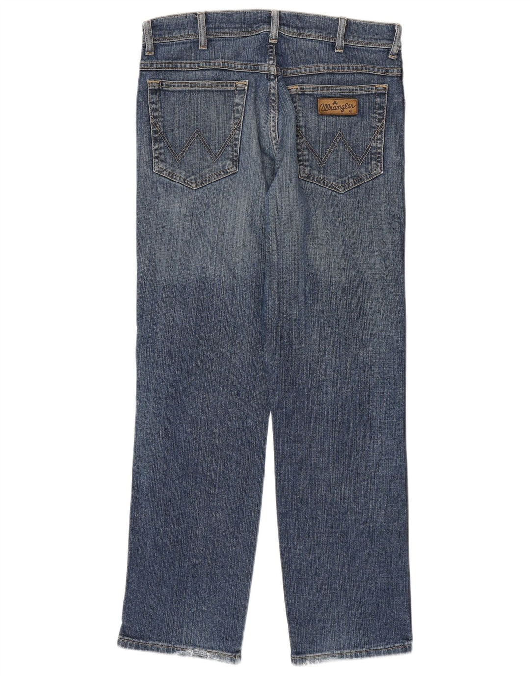 Wrangler Straight Jeans til mænd W32 L30 Blå