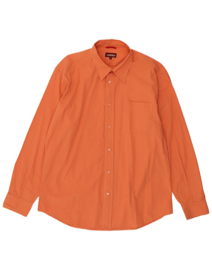 CARRERA Herreskjorte XL Orange Bomuld
