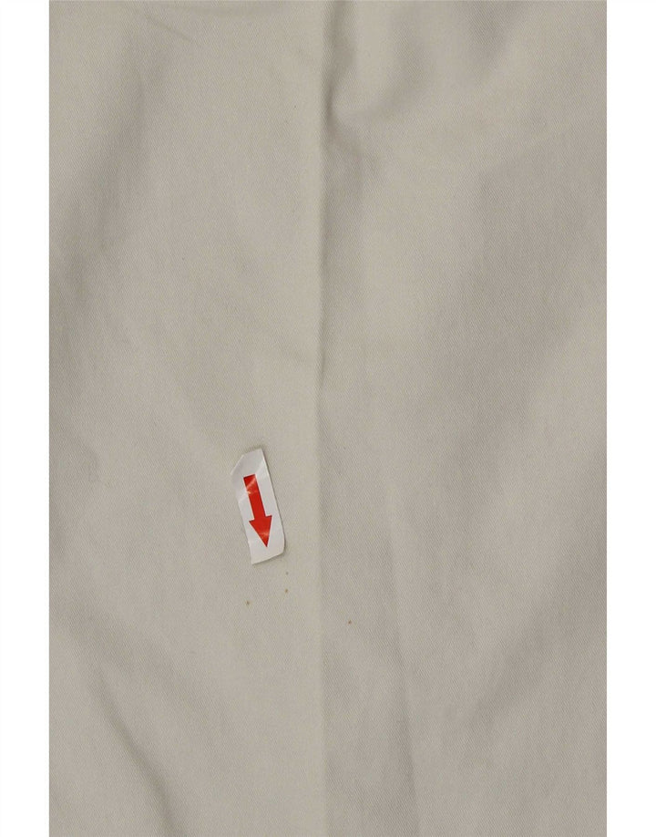 Marks & Spencer Herre Regular Fit Chinobukser W34 L29 Hvid bomuld