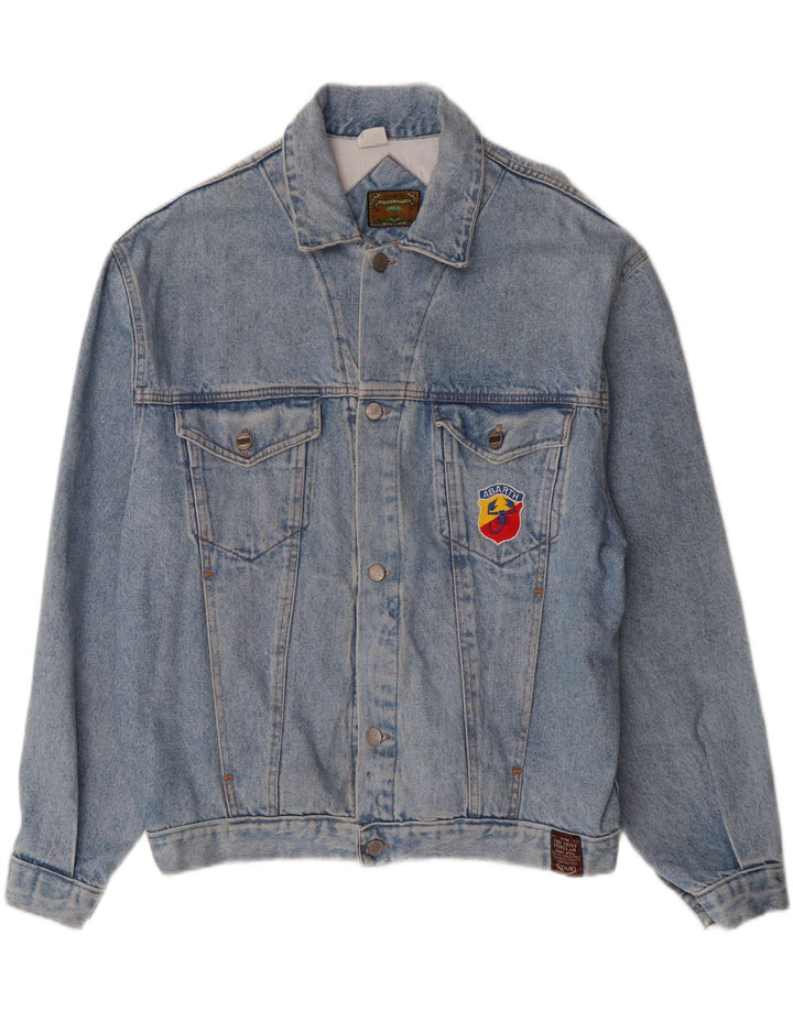VINTAGE Mens Denim Jacket UK 42 XL Blue Cotton Vintage Vintage and Second-Hand Vintage from Messina Hembry 