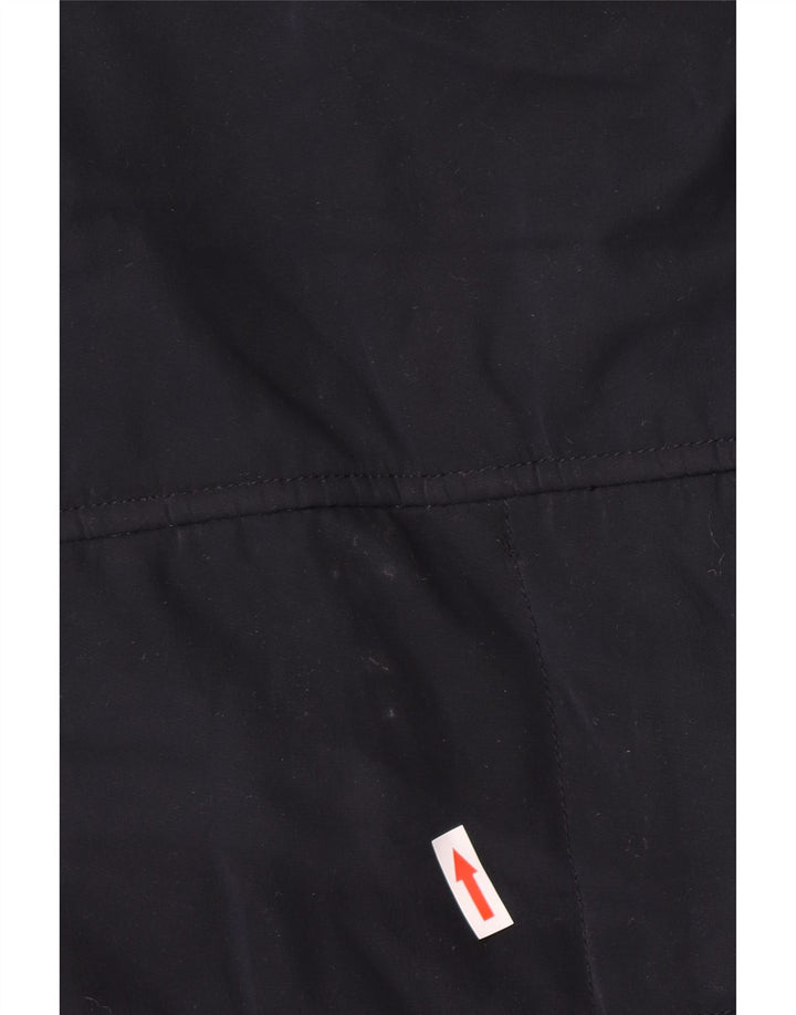 Jack & Jones Windbreaker-jakke med hætte til mænd UK 36 Small Navy Blue Polyester