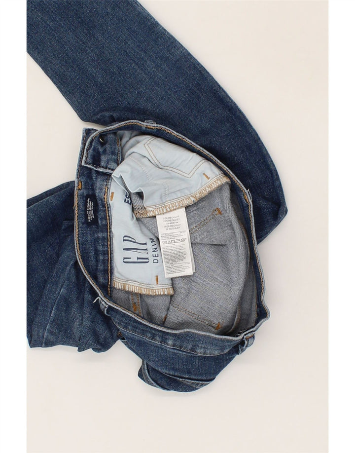 GAP Womens Standard Regular Jegging Jeans W26 L26 Blue Polyester Vintage Gap and Second-Hand Gap from Messina Hembry 