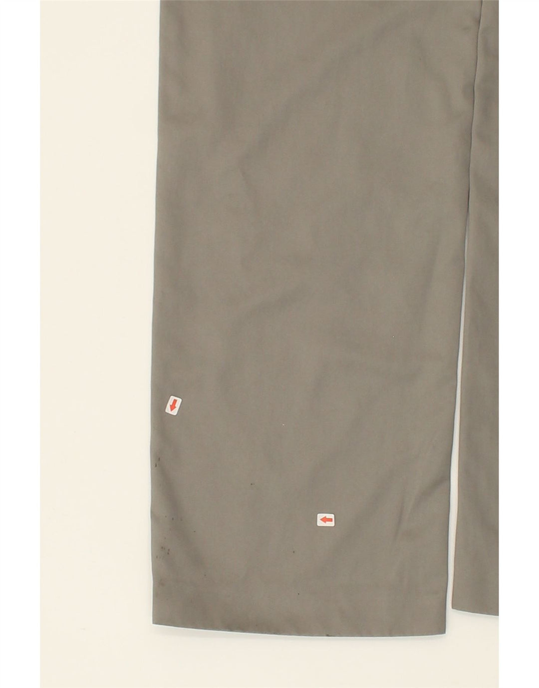 BONOBOS Mens Straight Chino Trousers W34 L32 Grey Cotton Vintage BONOBOS and Second-Hand BONOBOS from Messina Hembry 