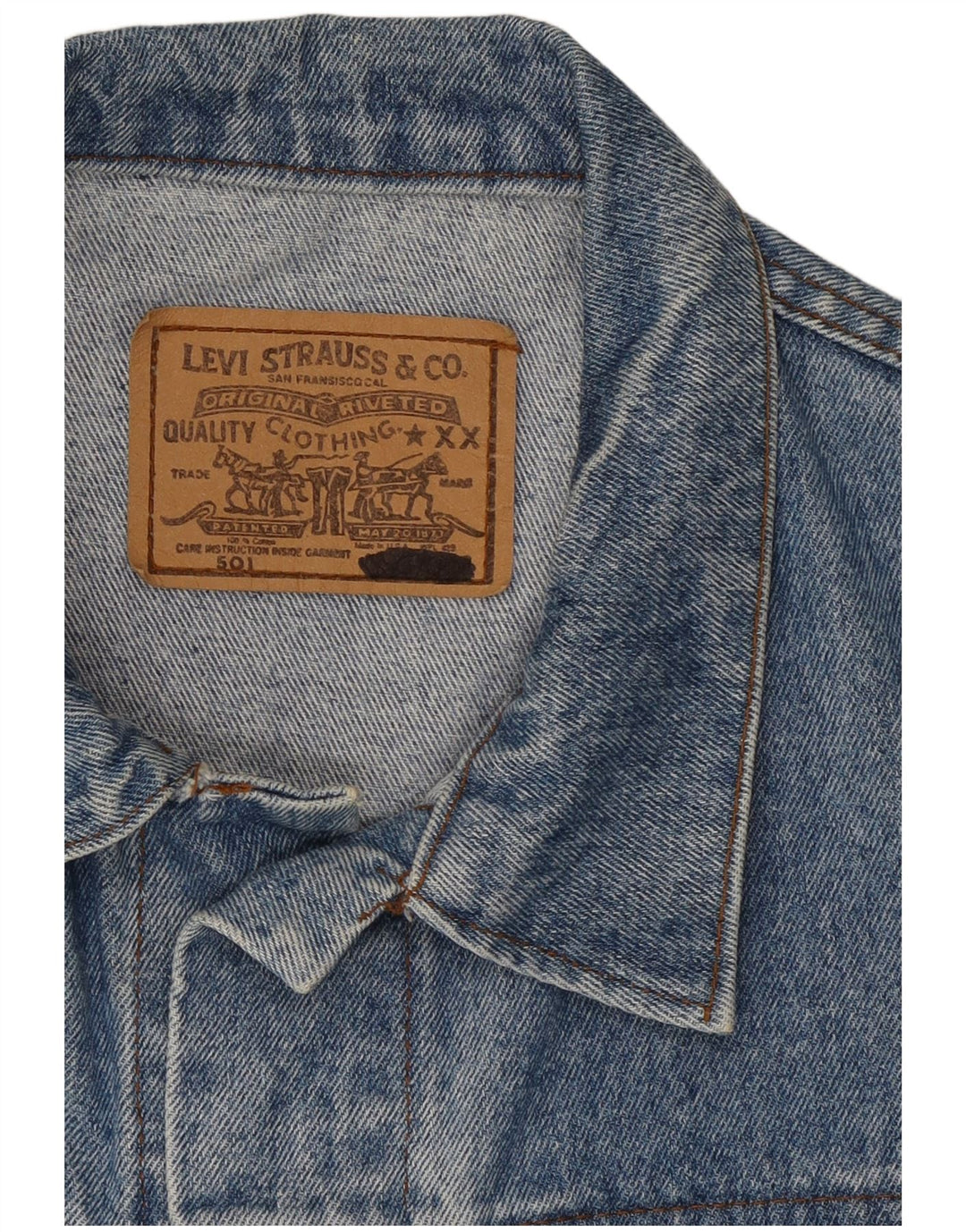Levi's Herre denimjakke UK 42 XL Blå
