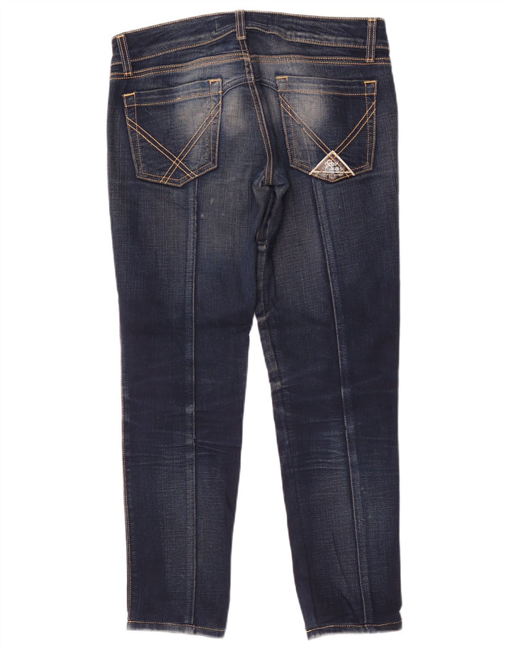 Roy Rogers Dame Slim Jeans IT 42 Medium W28 L28 Blå