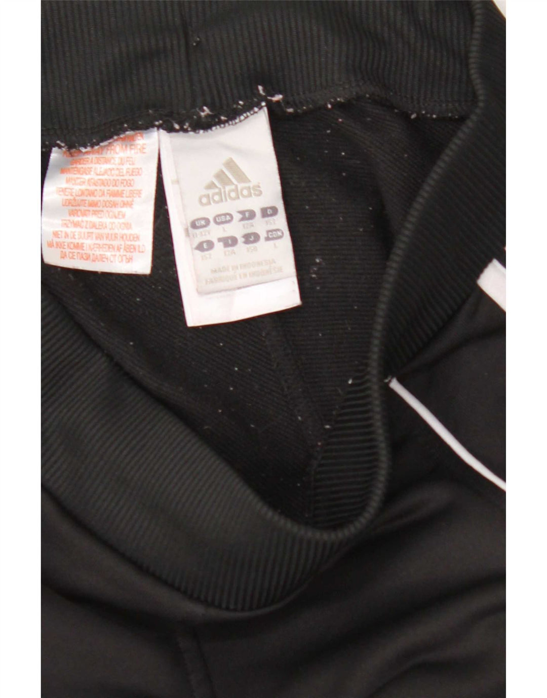 Adidas pigetræningsbukser 11-12 år Sort polyester