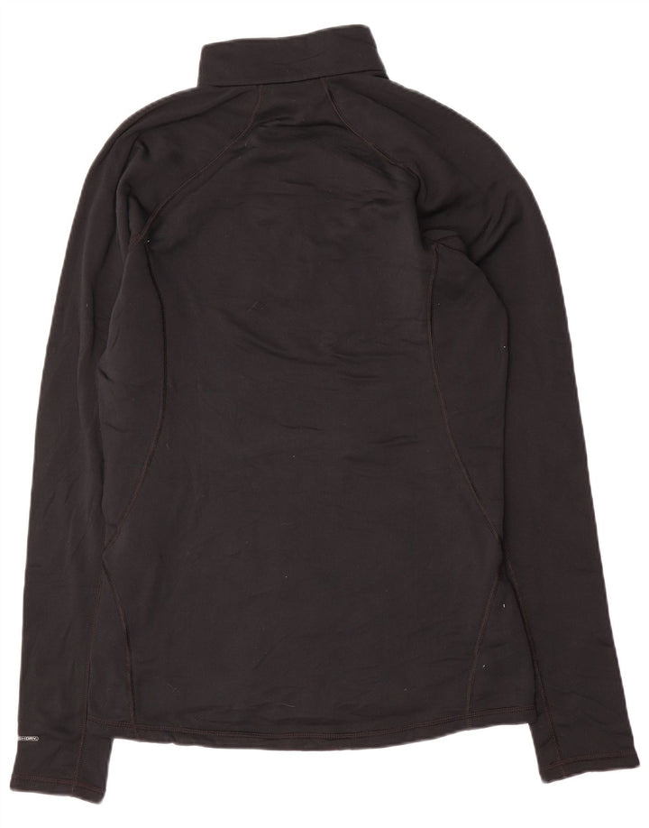 The North Face Herre lynlåshals Regular Fit Top Langærmet Medium Sort