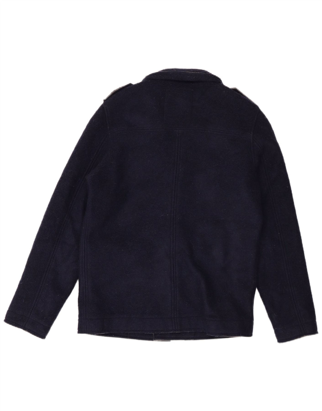 Rifle Herre Military Jacket UK 40 Large Navy Blue Polyester