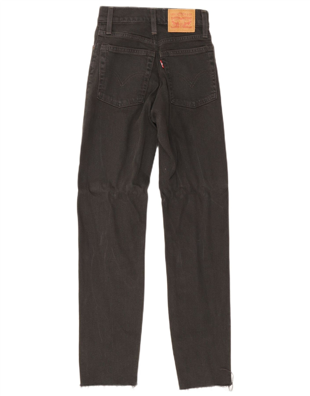 Levi's Slim Jeans til kvinder W24 L27 sort bomuld