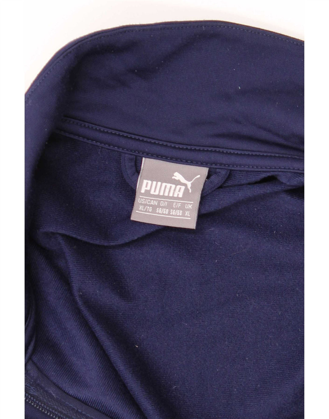 Puma Træningsdragt til mænd Topjakke XL Marineblå Colourblock Polyester Sports