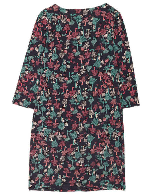 Marks & Spencer Womens Per Una Basic Dress UK 10 Small Navy Blue Modern