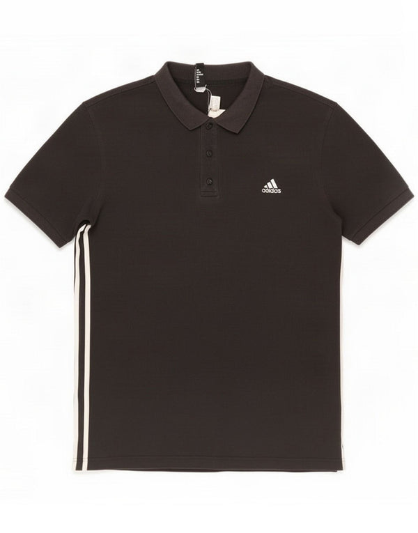 Adidas Herre Climalite Polo Shirt XL Sort Bomuld