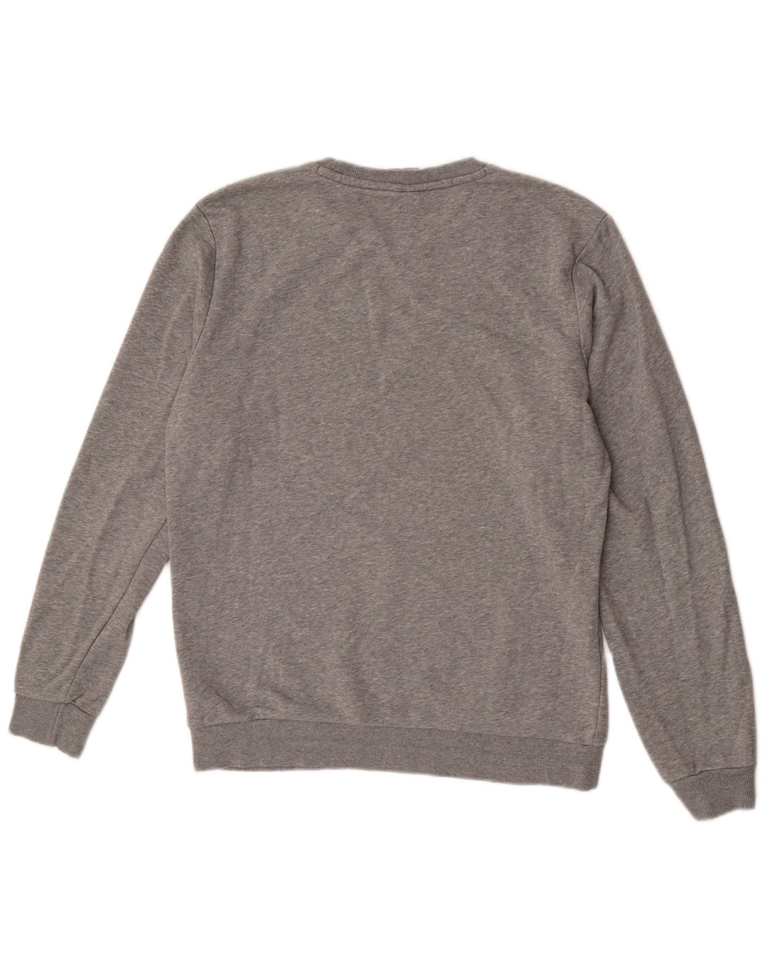 Puma Herre Grafisk Sweatshirt Jumper Stor Grå Bomuld