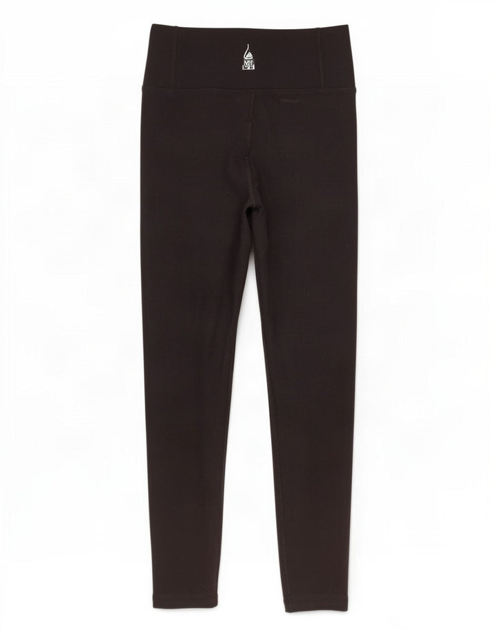 Nike Dame Dri Fit Leggings UK 8 Small Black Polyester
