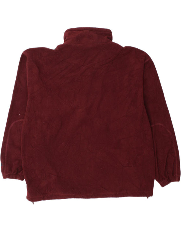 Champion Herre lynlås-hals fleecetrøje 2XL Burgundy polyester