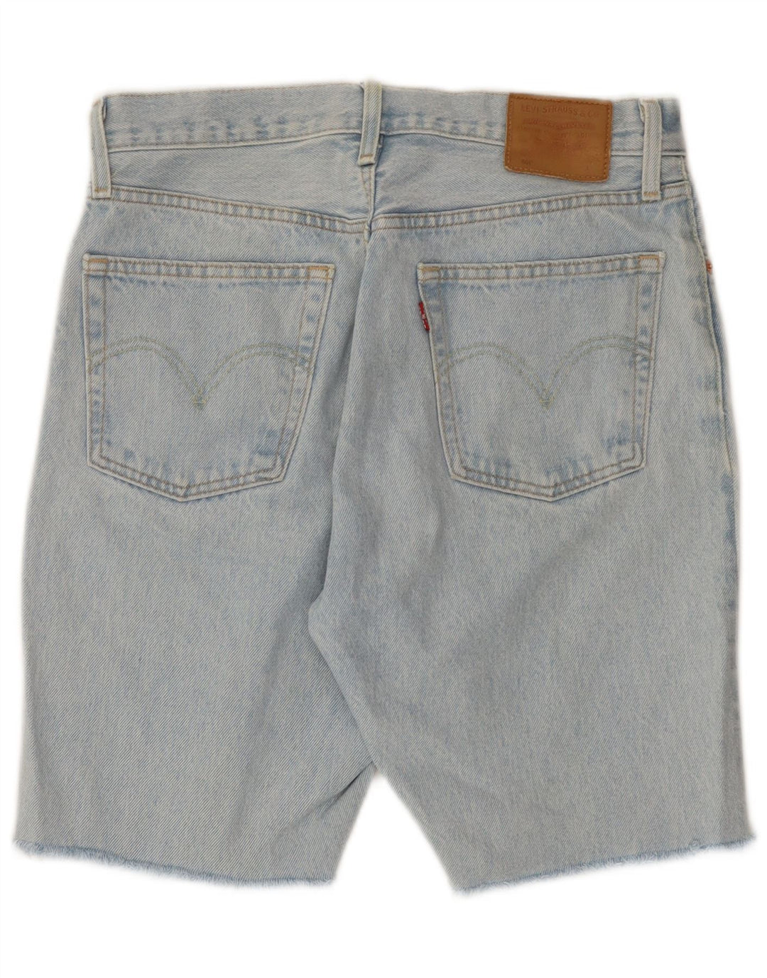 LEVI'S Herre 501 denimshorts W28 Medium Blue Bomuld