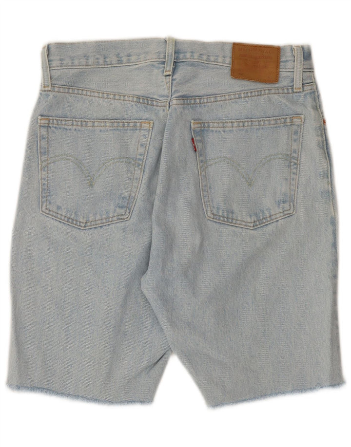 LEVI'S Herre 501 denimshorts W28 Medium Blue Bomuld