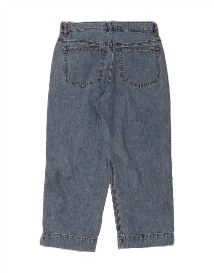 EDDIE BAUER Womens Capri Jeans US 8 Medium W28 L22 Blue Cotton Vintage Eddie Bauer and Second-Hand Eddie Bauer from Messina Hembry 