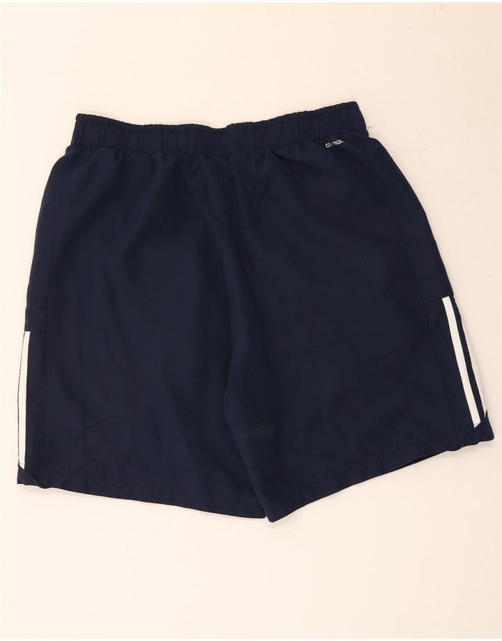 Adidas Herre Climalite Sportshorts store marineblå polyester