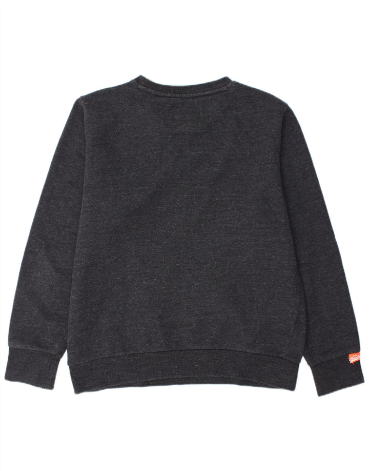 SUPERDRY Sweatshirt til mænd XL Marineblå Bomuld