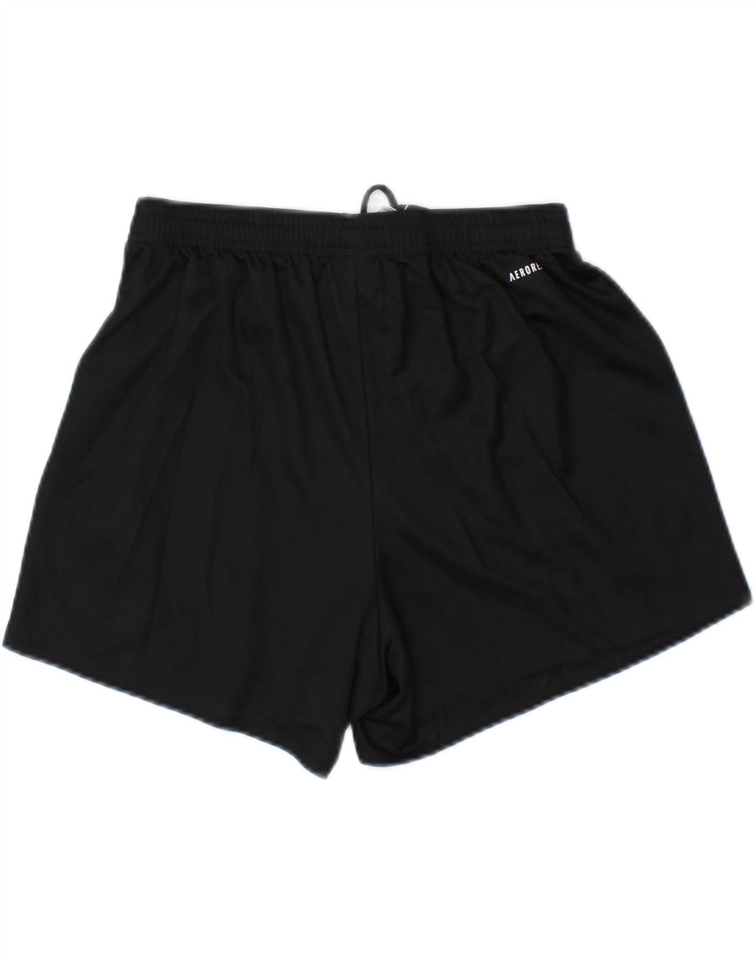 ADIDAS Womens Aeroready Sport Shorts UK 10 Small  Black Polyester Vintage Adidas and Second-Hand Adidas from Messina Hembry 