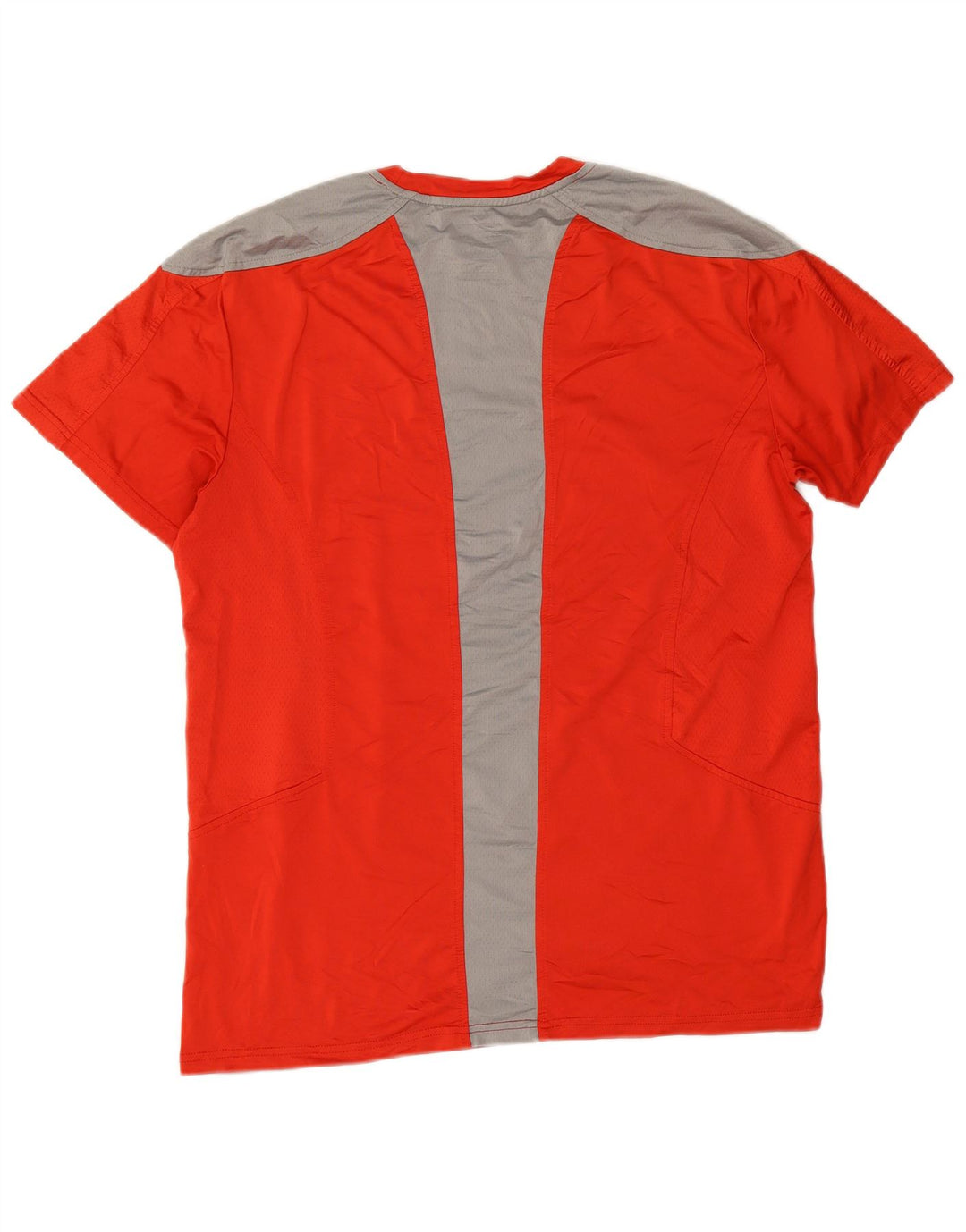 IZOD Herre T-Shirt Top Stor Rød Colourblock
