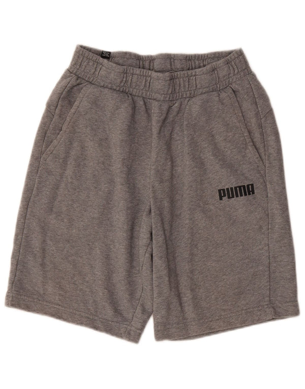 Puma Sportshorts til mænd mellemgrå bomuld