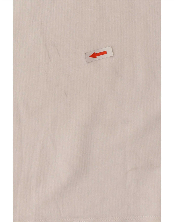 Champion Herre Grafisk T-Shirt Top Lille Hvid