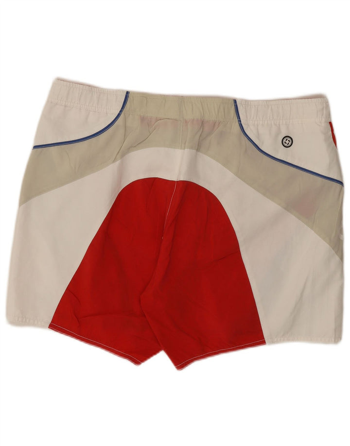 Colmar Herre grafiske svømmeshorts IT 54 XL Rød Colourblock Polyester
