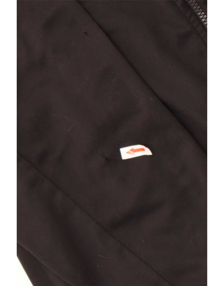 Adidas Herre Climalite træningsdragt Topjakke UK 44/46 Stor sort polyester