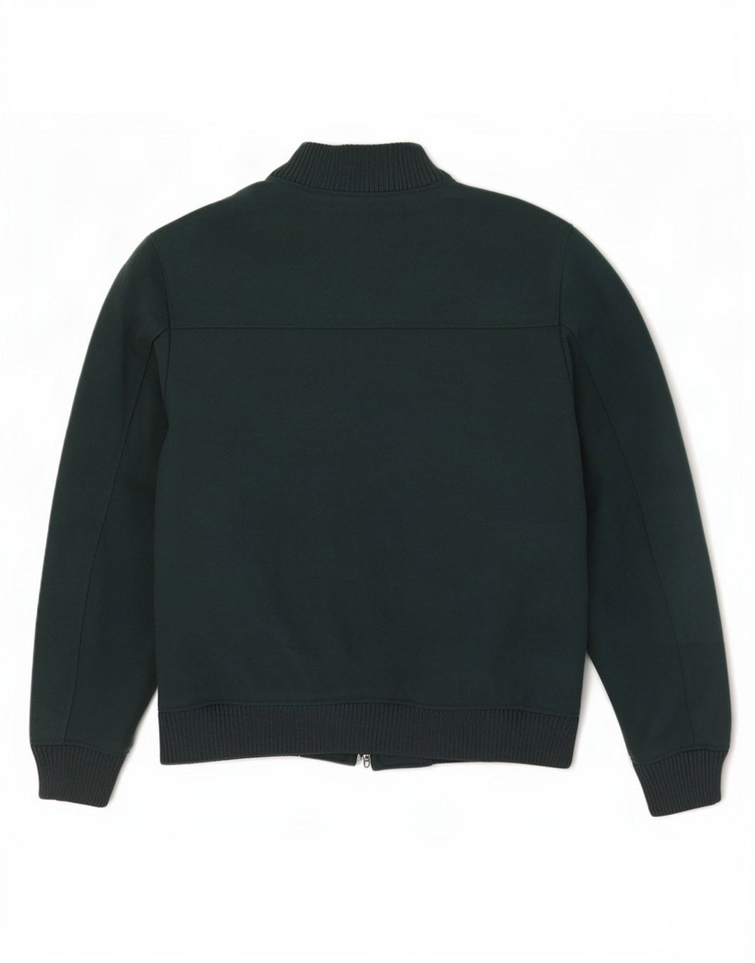 Zara Herre Bomber Jacket UK 40 Large Green Polyester