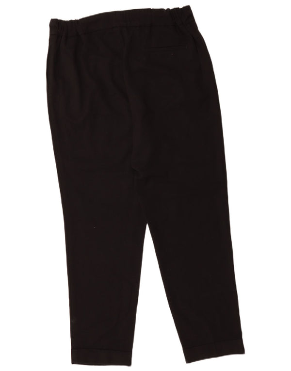 Marks & Spencer Dame-Pegged Chino-bukser UK 16 Large W34 L29 Black