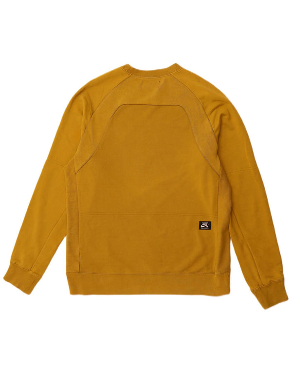 Nike Dame Nike SB Graphic Sweatshirt Jumper UK 18 XL Gul