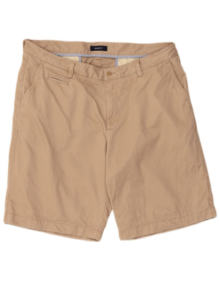 Gant Chino Shorts til mænd W38 XL Beige Bomuld