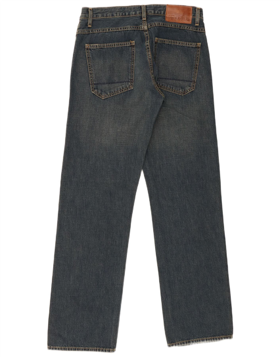 Nautica Straight Jeans til mænd W30 L32 blå bomuld