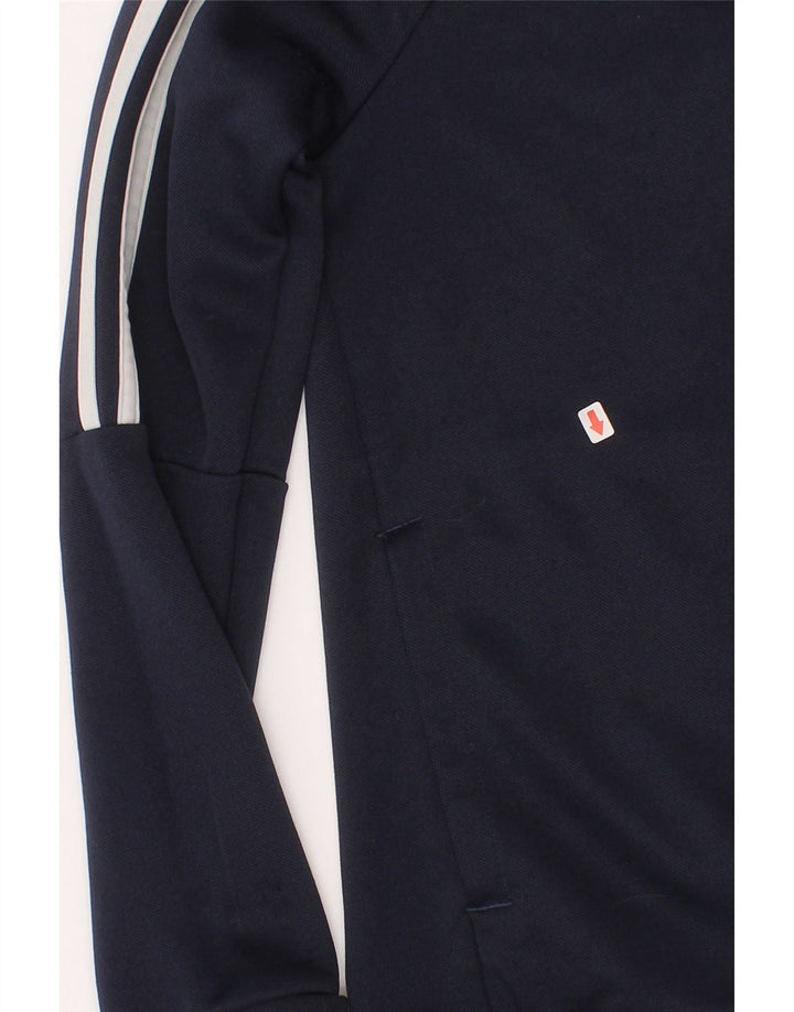 Adidas drenge Aeroready træningsdragt topjakke 11-12 år marineblå polyester