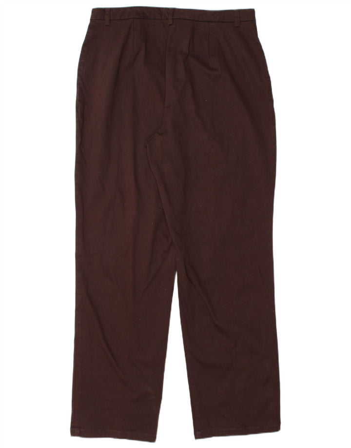 EDDIE BAUER Lige Chinobukser til kvinder US 12 Large W32 L30 Brun