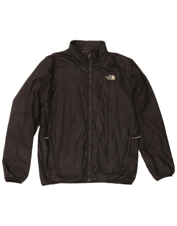 The North Face Herre Liner Bomber Jacket UK 40 Large Black Polyester