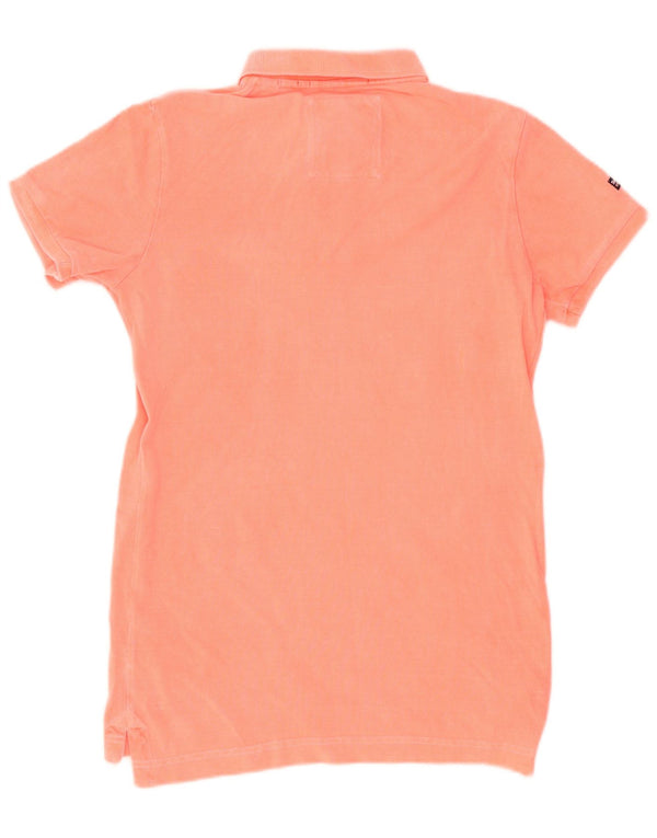 Superdry Poloshirt til mænd Medium Pink Bomuld