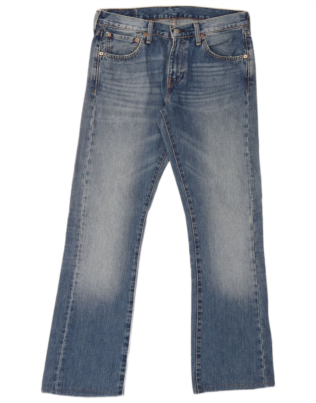 Levi's Herre 527 Bootcut Jeans W31 L31 Blå Bomuld