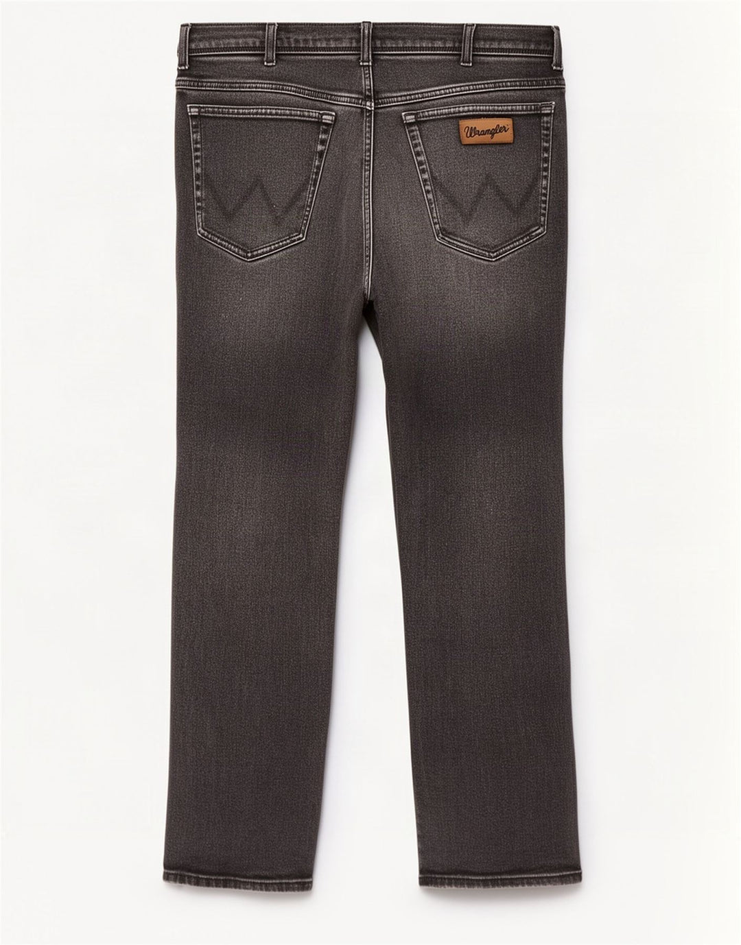 Wrangler Herre Texas Straight Jeans W40 L32 Grå Bomuld