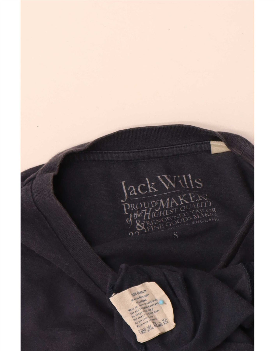 Jack Wills T-shirt til mænd, lille marineblå