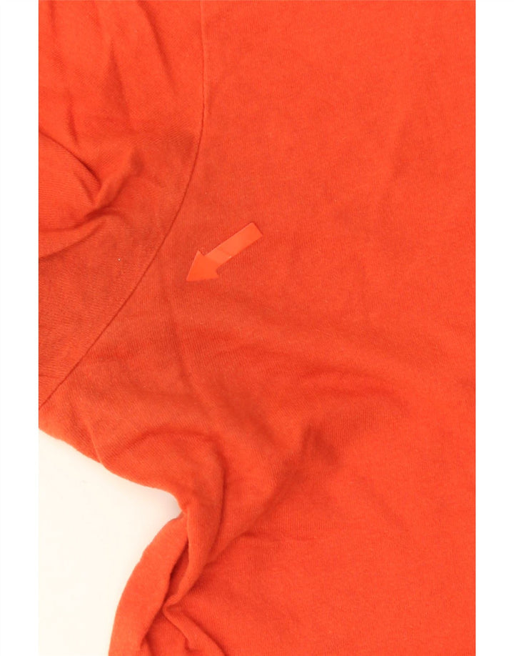 JACK & JONES Herre T-Shirt Top XL Orange Bomuld