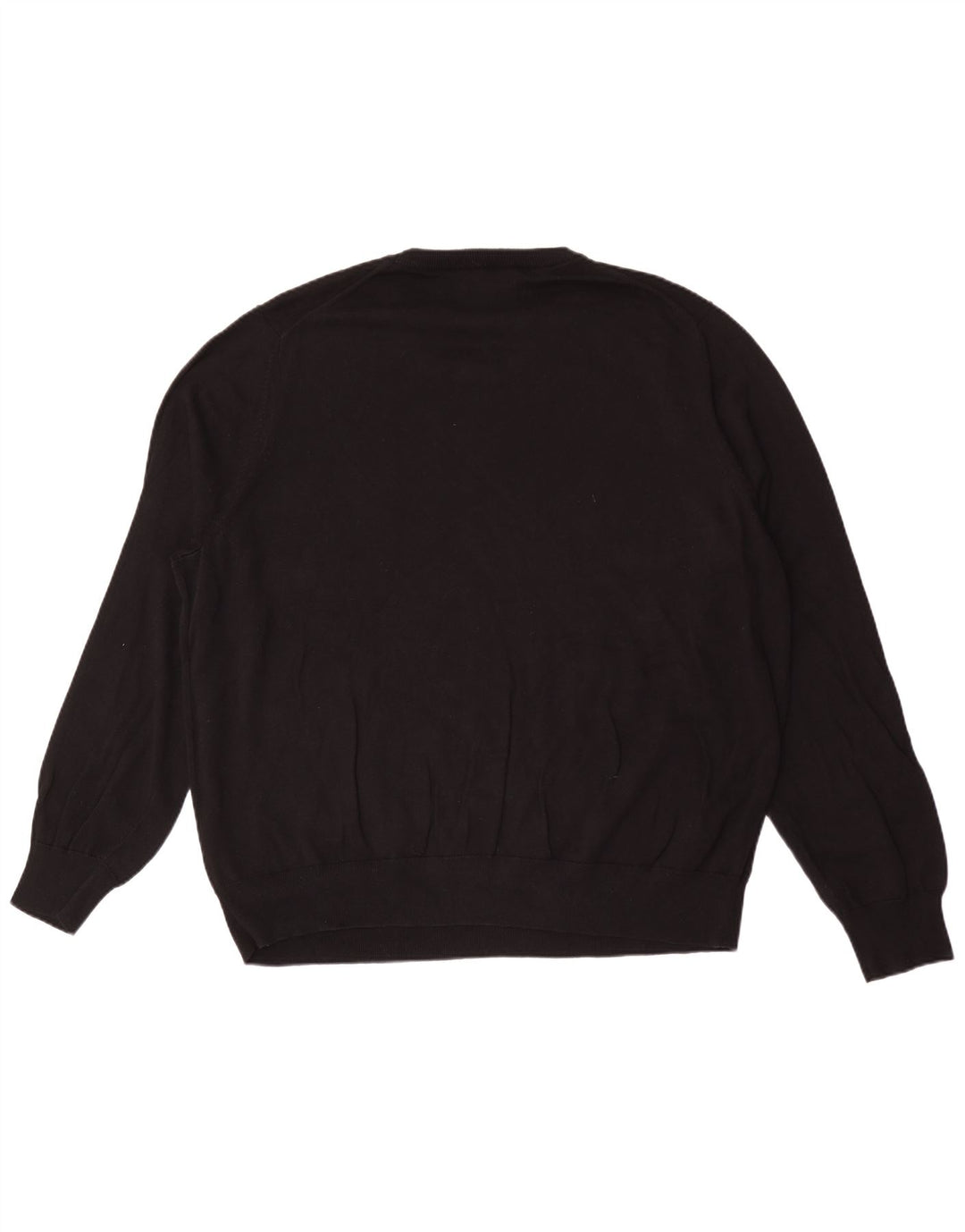 Marks & Spencer Herre sweater med rund hals 3XL sort bomuld