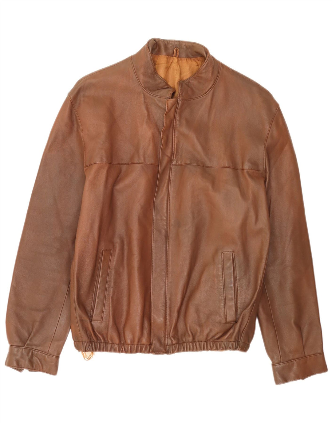 Vintage Bomberjakke til mænd IT 54 2XL Brun