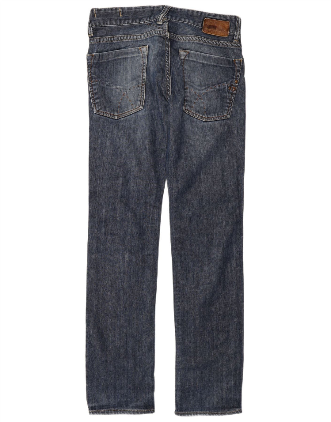 Gas Herre Slim Jeans W31 L34 Blå Bomuld